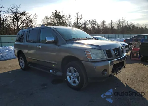 2007 Nissan Armada Se z USA, uszkodzony, nr VIN 5N1AA08C87N703886